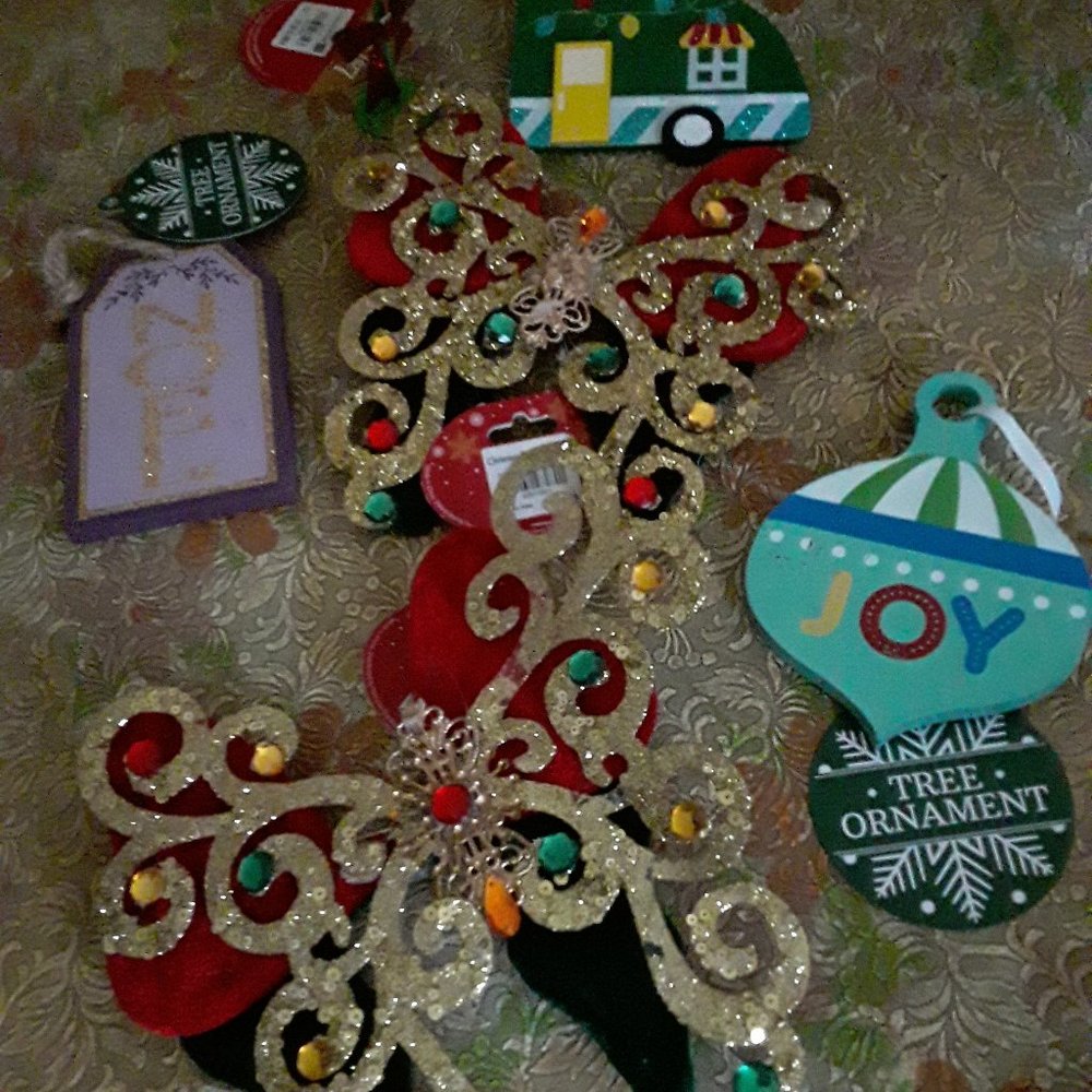 Lot of Six New Christmas Ornaments - NWT